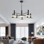 Люстра на штанге TAU L10 Black