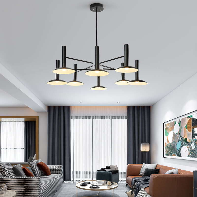 Люстра на штанге TAU L10 Black