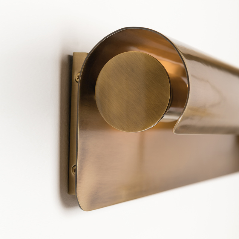 Бра Hudson Valley 1525-AGB Accord 2 Light Wall Sconce In Aged Brass от ImperiumLoft