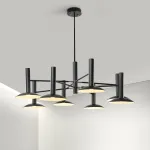 Люстра на штанге TAU L8 Black