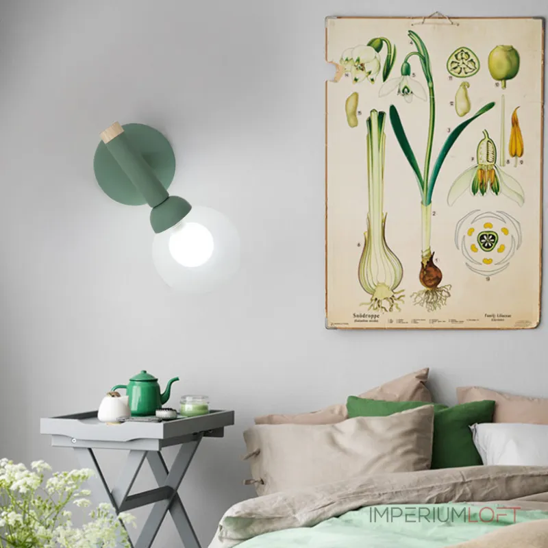 Бра EGLE Green от ImperiumLoft