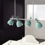 Подвесной реечный светильник LONG Blue от ImperiumLoft