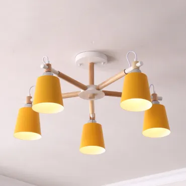 Потолочная люстра VARDA 5 lamps Yellow Потолочная люстра VARDA 5 lamps Yellow