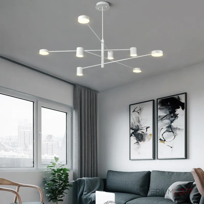 Люстра на штанге MOTVIKT Gold 2