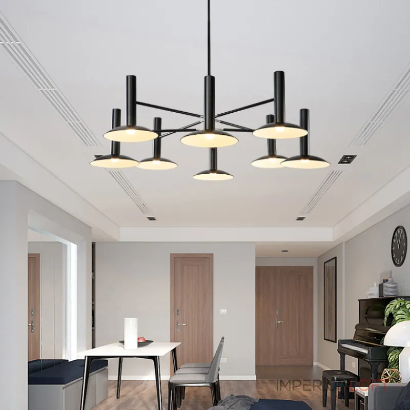 Люстра на штанге TAU L10 Black