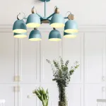 Люстра на штанге ROLLA 3 Gray