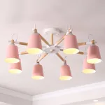 Потолочная люстра VARDA 8 lamps Pink