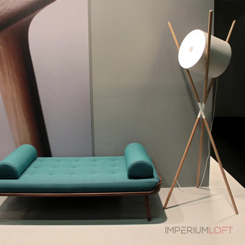 Торшер SHIFT LAMP Dark Brown White от ImperiumLoft