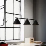 Подвесной реечный светильник CONE 4 Brown от ImperiumLoft