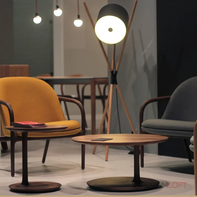 Торшер SHIFT LAMP Dark Brown White от ImperiumLoft