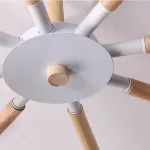 Потолочная люстра VARDA 8 lamps Grey