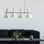 Подвесной реечный светильник TRUMPET LINE L85 White от ImperiumLoft
