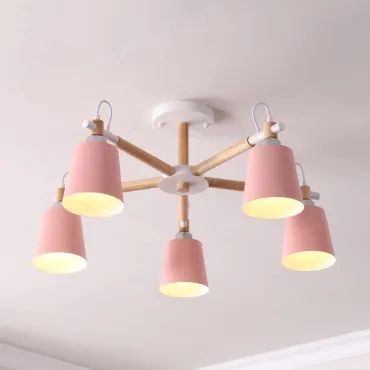 Потолочная люстра VARDA 5 lamps Pink Потолочная люстра VARDA 5 lamps Pink