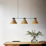 Подвесной реечный светильник CONE 4 Brown от ImperiumLoft