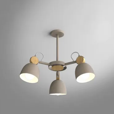 Люстра на штанге ROLLA 3 beige Люстра на штанге ROLLA 3 beige