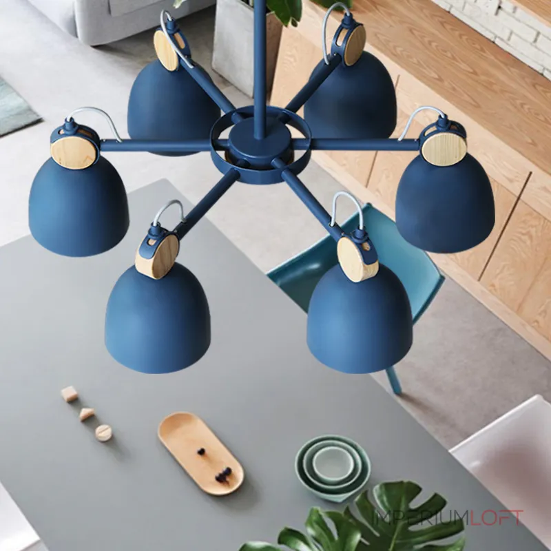 Люстра на штанге ROLLA 3 Gray Люстра на штанге ROLLA 3 Gray