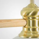 Подвесной реечный светильник NORWAY Light Green от ImperiumLoft