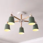 Потолочная люстра VARDA 5 lamps Green