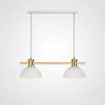 Подвесной реечный светильник NORWAY White от ImperiumLoft