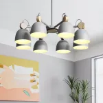 Люстра на штанге ROLLA 3 Gray