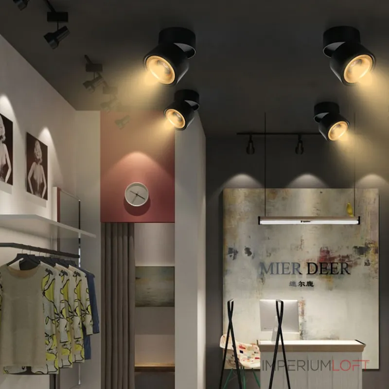 Потолочный светильник AGENDA black+gold 10W от ImperiumLoft Потолочный светильник AGENDA black+gold 10W от ImperiumLoft