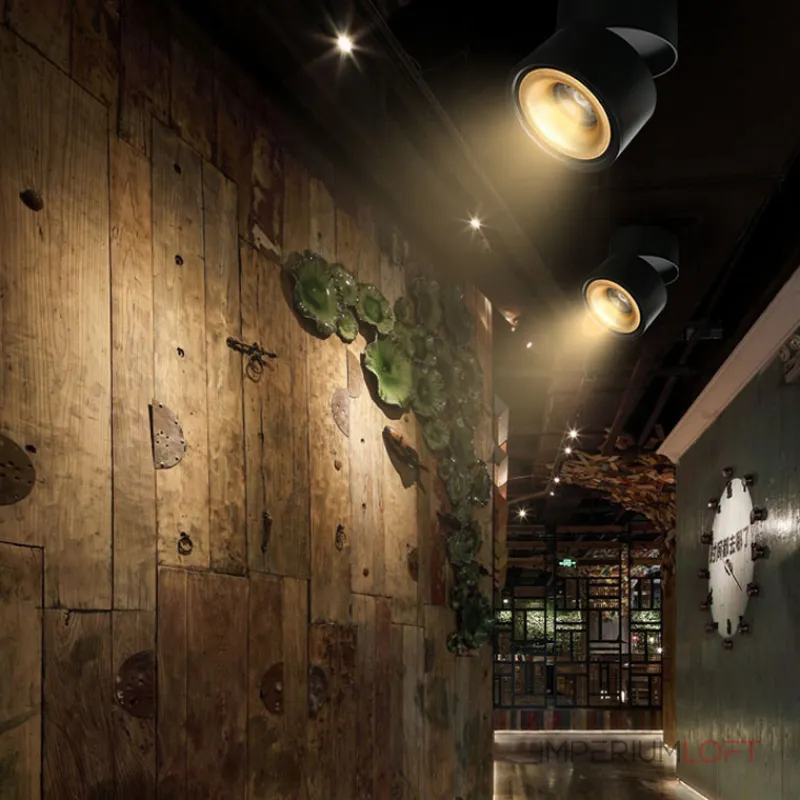 Потолочный светильник AGENDA black+gold 10W от ImperiumLoft Потолочный светильник AGENDA black+gold 10W от ImperiumLoft