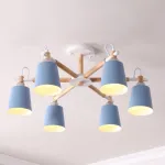 Потолочная люстра VARDA 6 lamps Blue