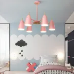 Люстра на штанге PINNACLE D70 Pink от ImperiumLoft