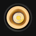 Потолочный светильник AGENDA black+gold 10W от ImperiumLoft