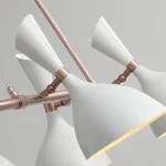 Подвесной реечный светильник TRUMPET LINE L85 White от ImperiumLoft
