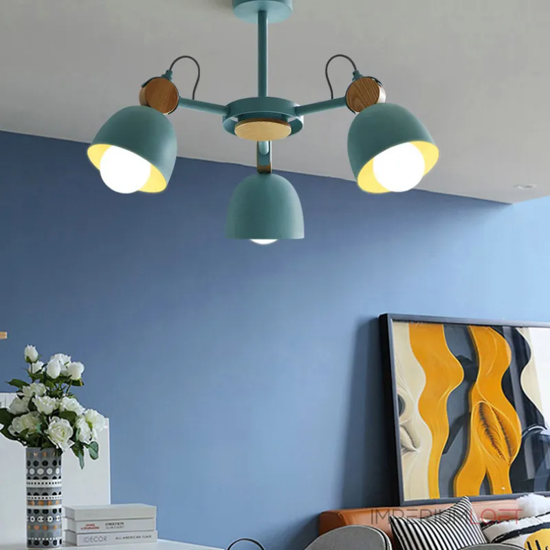 Люстра на штанге ROLLA 3 Gray Люстра на штанге ROLLA 3 Gray