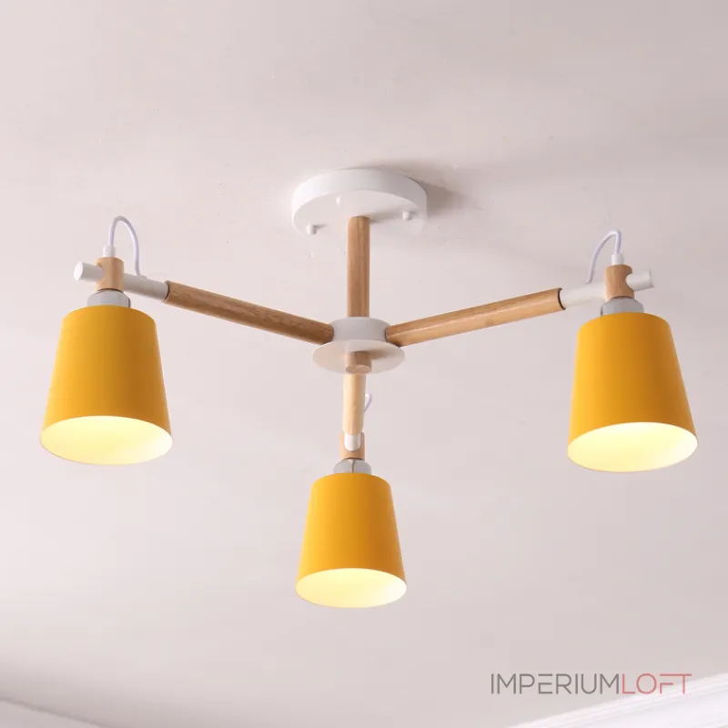 Потолочная люстра VARDA 3 lamps Yellow Потолочная люстра VARDA 3 lamps Yellow