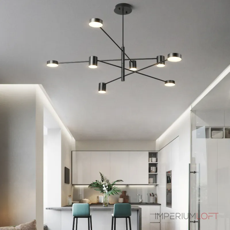 Люстра на штанге MOTVIKT Gold 2