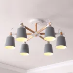 Потолочная люстра VARDA 6 lamps Grey