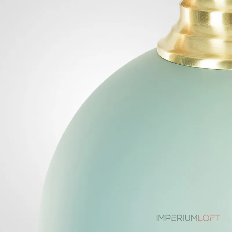 Подвесной реечный светильник NORWAY Light Green от ImperiumLoft