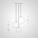 Подвесной светильник PASSAGE Gold от ImperiumLoft