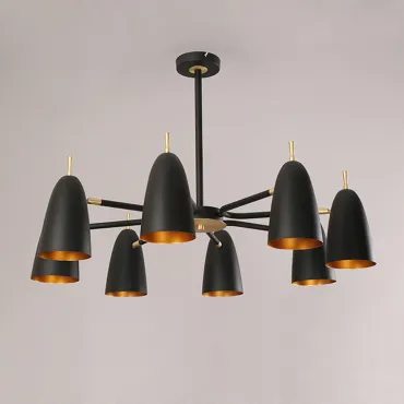 Люстра на штанге PINNACLE D86 Black