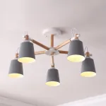 Потолочная люстра VARDA 5 lamps Grey