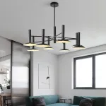 Люстра на штанге TAU L10 Black