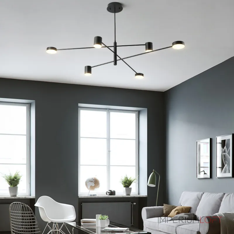 Люстра на штанге MOTVIKT Gold 2