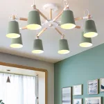 Потолочная люстра VARDA 8 lamps Grey