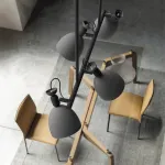 Подвесной реечный светильник LONG Blue от ImperiumLoft