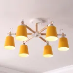 Потолочная люстра VARDA 6 lamps Yellow
