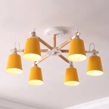 Потолочная люстра VARDA 6 lamps Yellow Потолочная люстра VARDA 6 lamps Yellow