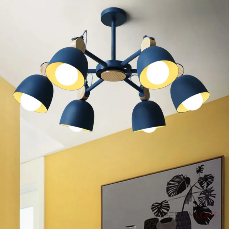 Люстра на штанге ROLLA 3 Gray Люстра на штанге ROLLA 3 Gray