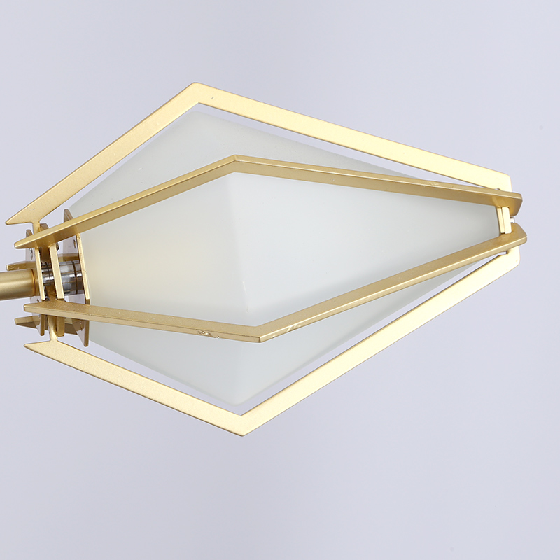 Люстра на штанге Harlow Spoke Chandelier White