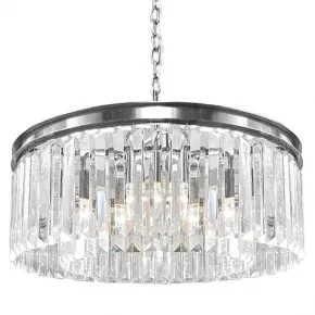 Подвесная люстра RH Odeon Chandelier Silver 80 Подвесная люстра RH Odeon Chandelier Silver 80