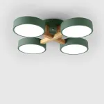 Потолочная люстра JOIST 4 Green от ImperiumLoft