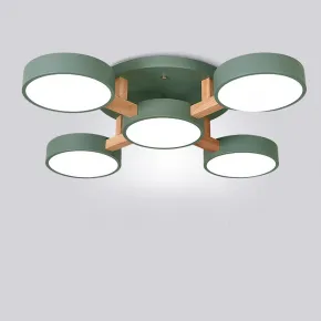 Потолочная люстра JOIST 5 Green