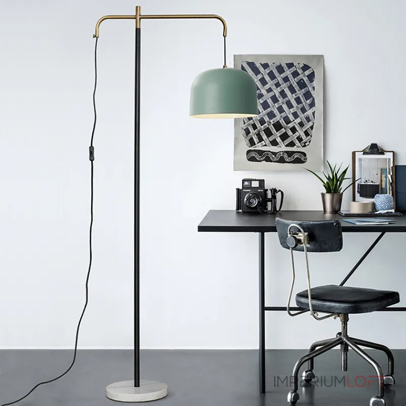 Торшер DOME Brass от ImperiumLoft